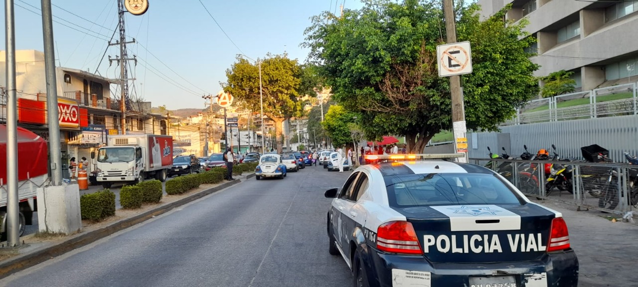 Apoya Policía Vial a peatones ante regreso a clases presenciales