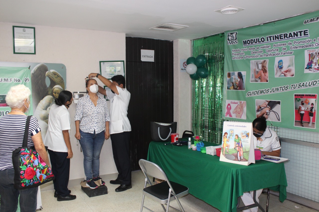 Realizan unidades médicas del IMSS Guerrero Día PrevenIMSS, para fomentar autocuidado