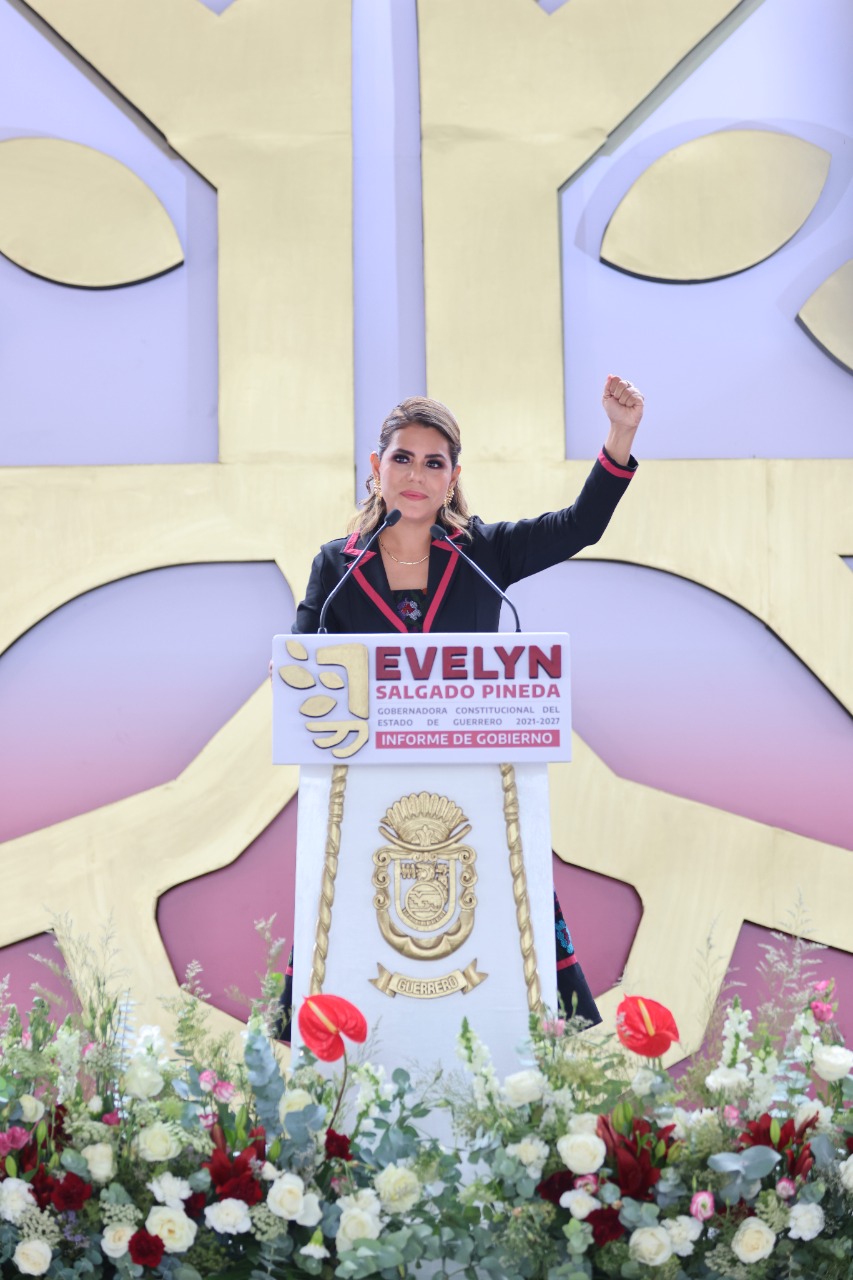 Rinde Gobernadora Evelyn Salgado Su Primer Informe De Gobierno La Hora De Guerrero 1148