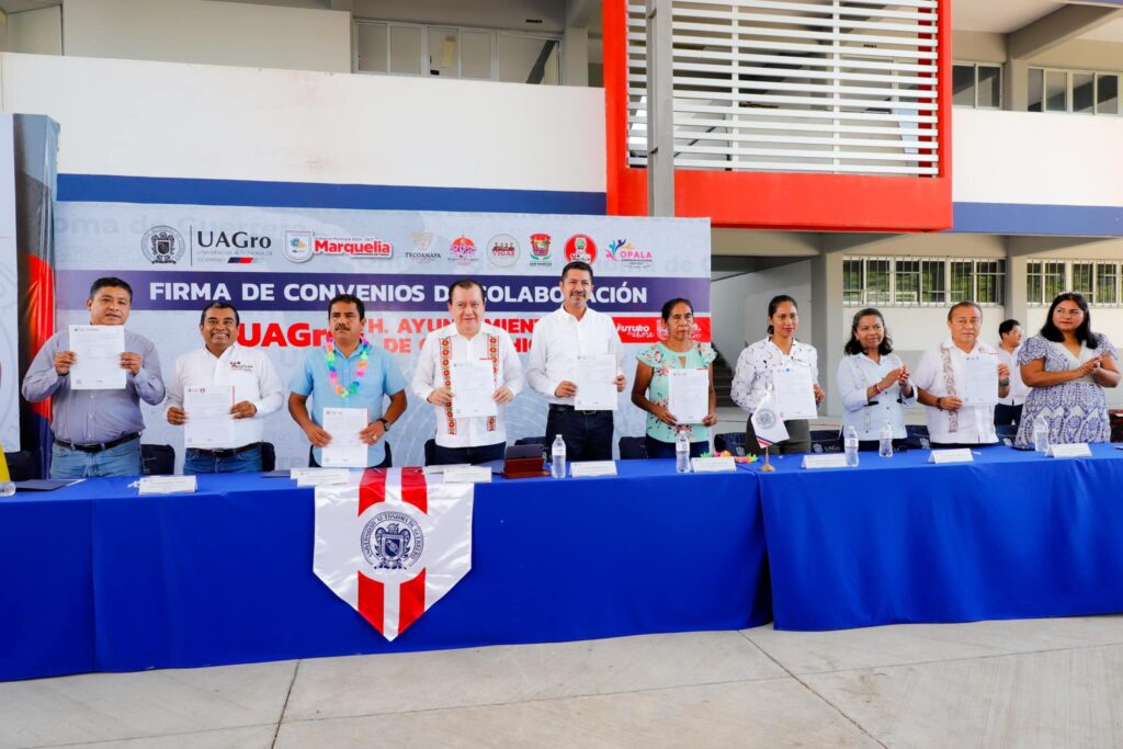 Acuerdan rector de la UAGro y alcaldes de la Costa Chica colaborar por el desarrollo de la región