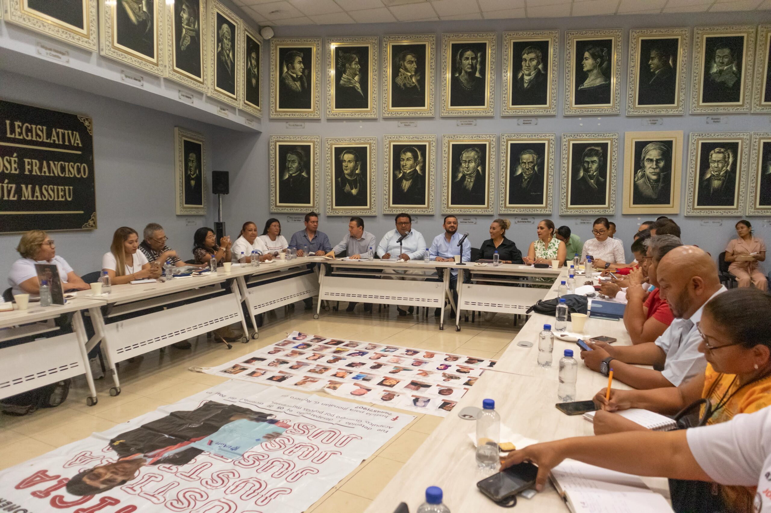 CONGRESO DE GUERRERO MANTIENE DIÁLOGO CON COLECTIVOS SOBRE LEY DE DESAPARICIÓN