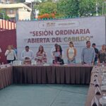 Agradecen vecinos de colonia Progreso a Abelina López Rodríguez por obras y servicios