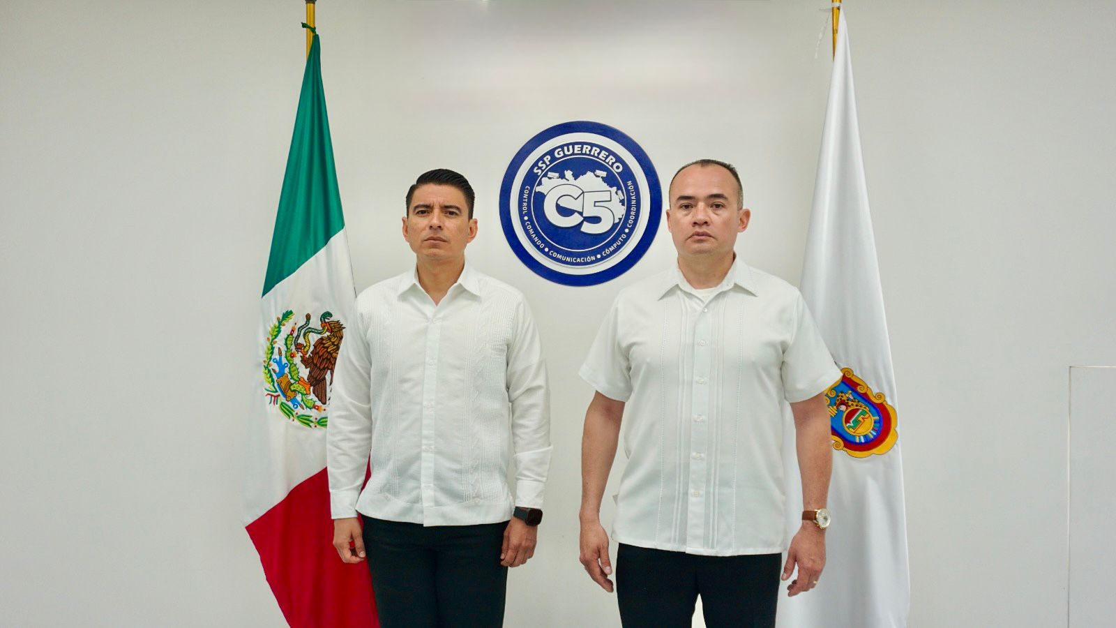 Se reúne el secretario de Seguridad Pública de Guerrero Ledesma Osuna con el titular de la SSP en Acapulco; acuerdan fortalecer la coordinación institucional