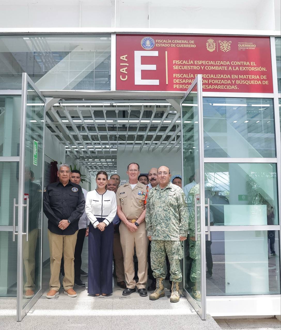 Inaugura Evelyn Salgado las oficinas de las Fiscalías Especializadas contra el Secuestro, Combate a la Extorsión, Desaparición Forzada y Búsqueda de Personas Desaparecidas