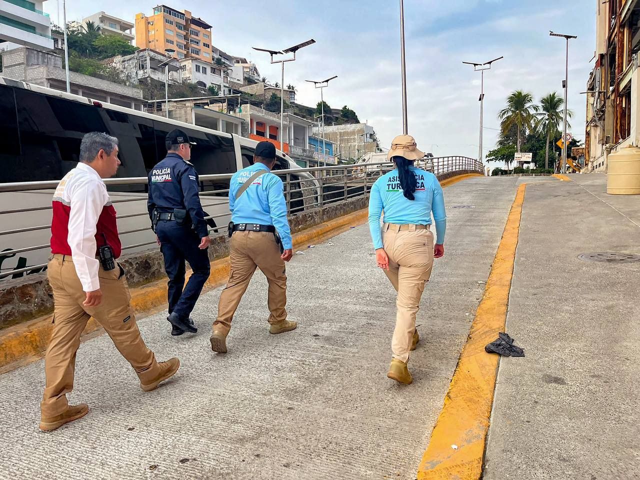 Encabeza titular de la SSP Acapulco recorrido de supervisión por inicio de Semana Santa 2026