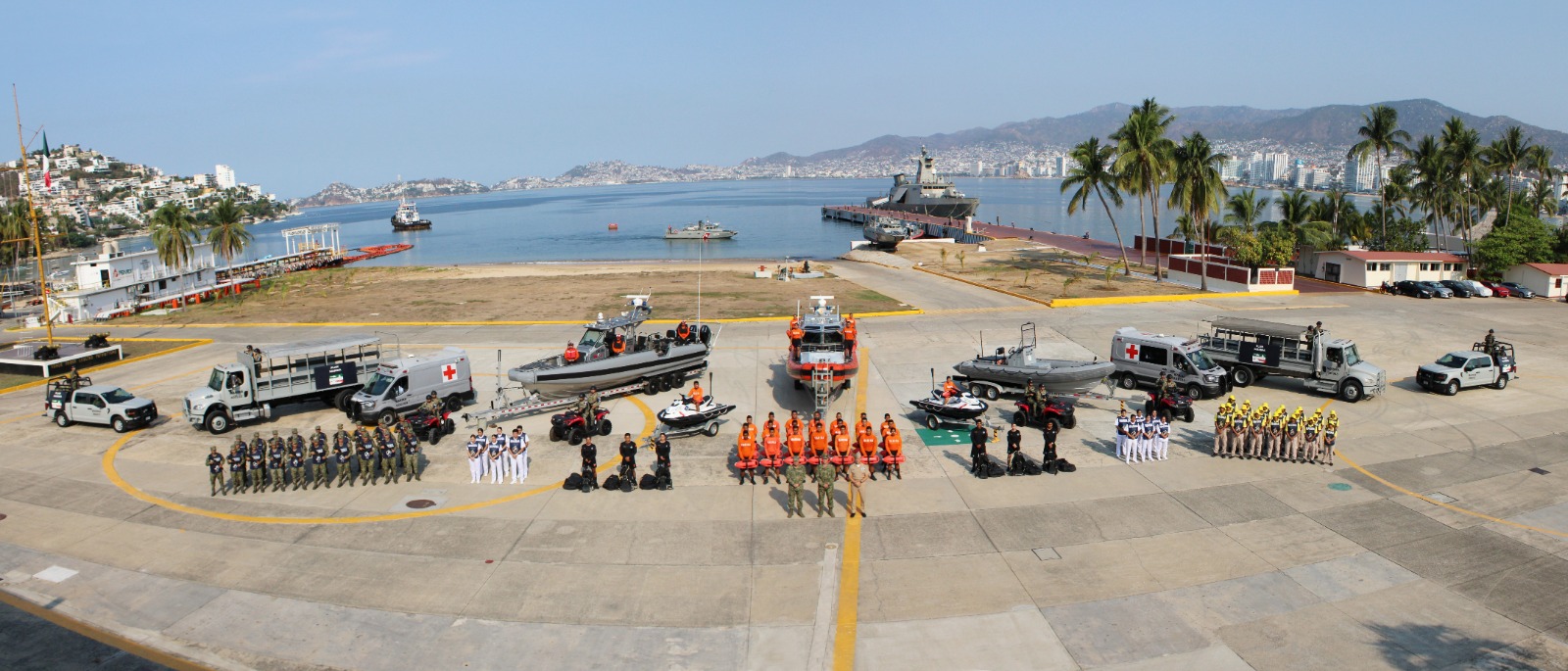 Inicia Plan Marina “Operación Salvavidas Semana Santa 2026”,en el Puerto de Acapulco