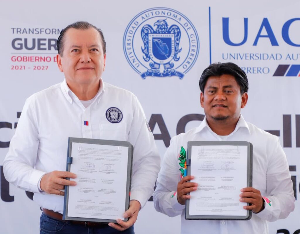 Firman Convenio de Colaboración la UAGro y el INPI