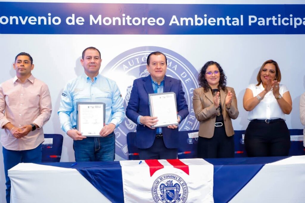 Firman convenio de Monitoreo Ambiental la UAGro con Minera Media Luna