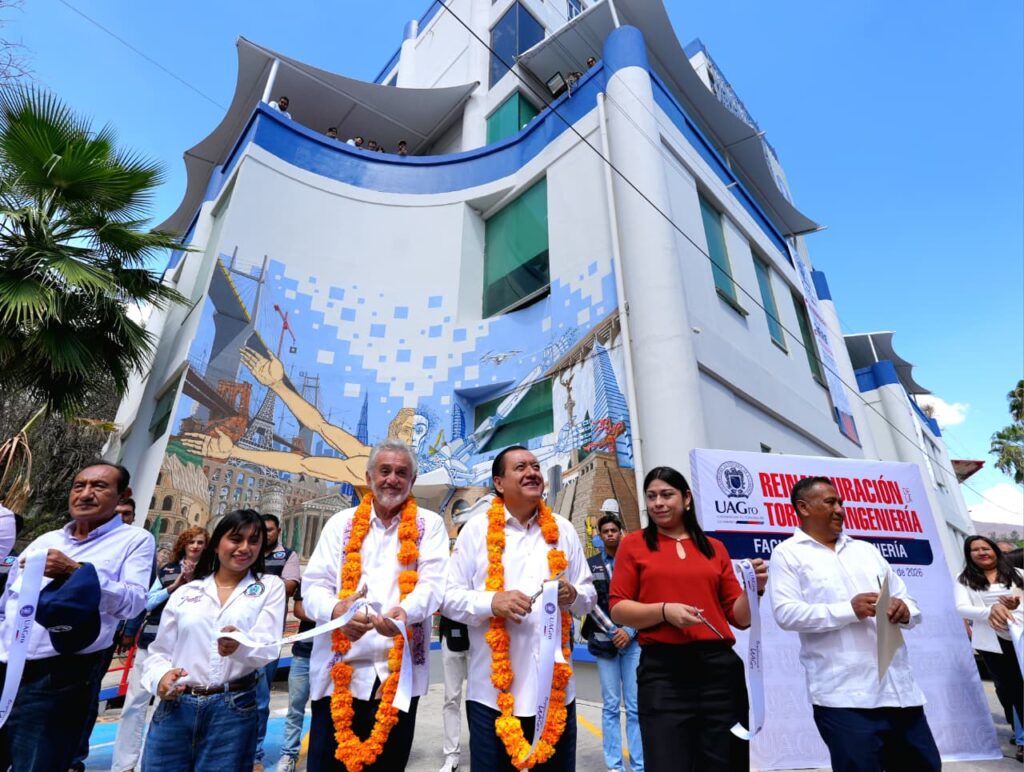 La UAGro renueva la emblemática Torre de Ingeniería fortaleciendo la formación de sus estudiantes