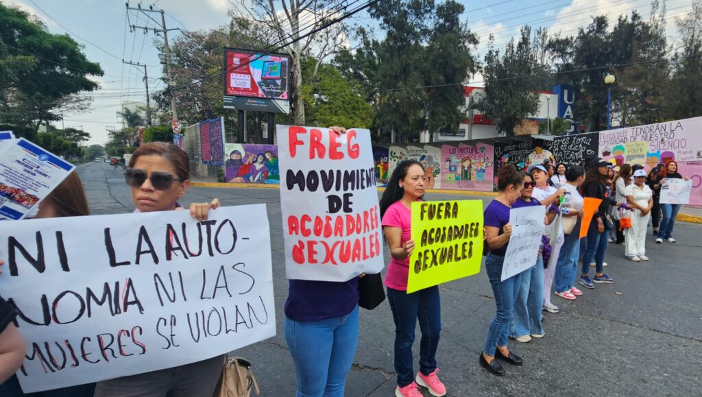 Universitarias condenan actos violentos del FREG, exigen justicia para las mujeres