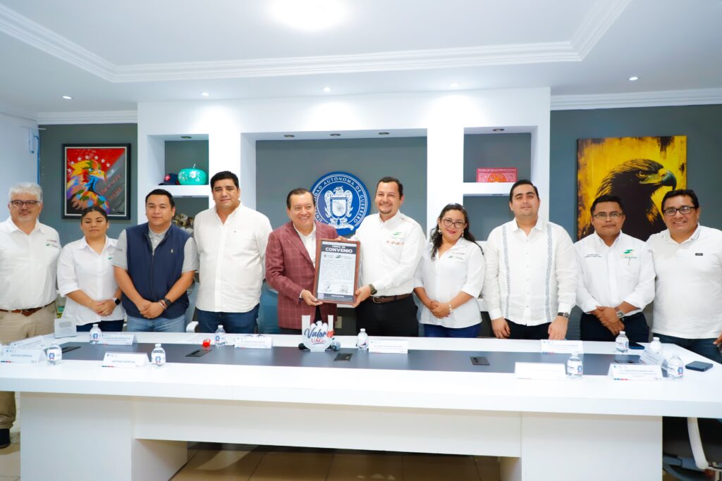Firman convenio de colaboración la UAGro y el FINABIEN con lo cual se fortalecerá el apoyo a la comunidad universitaria