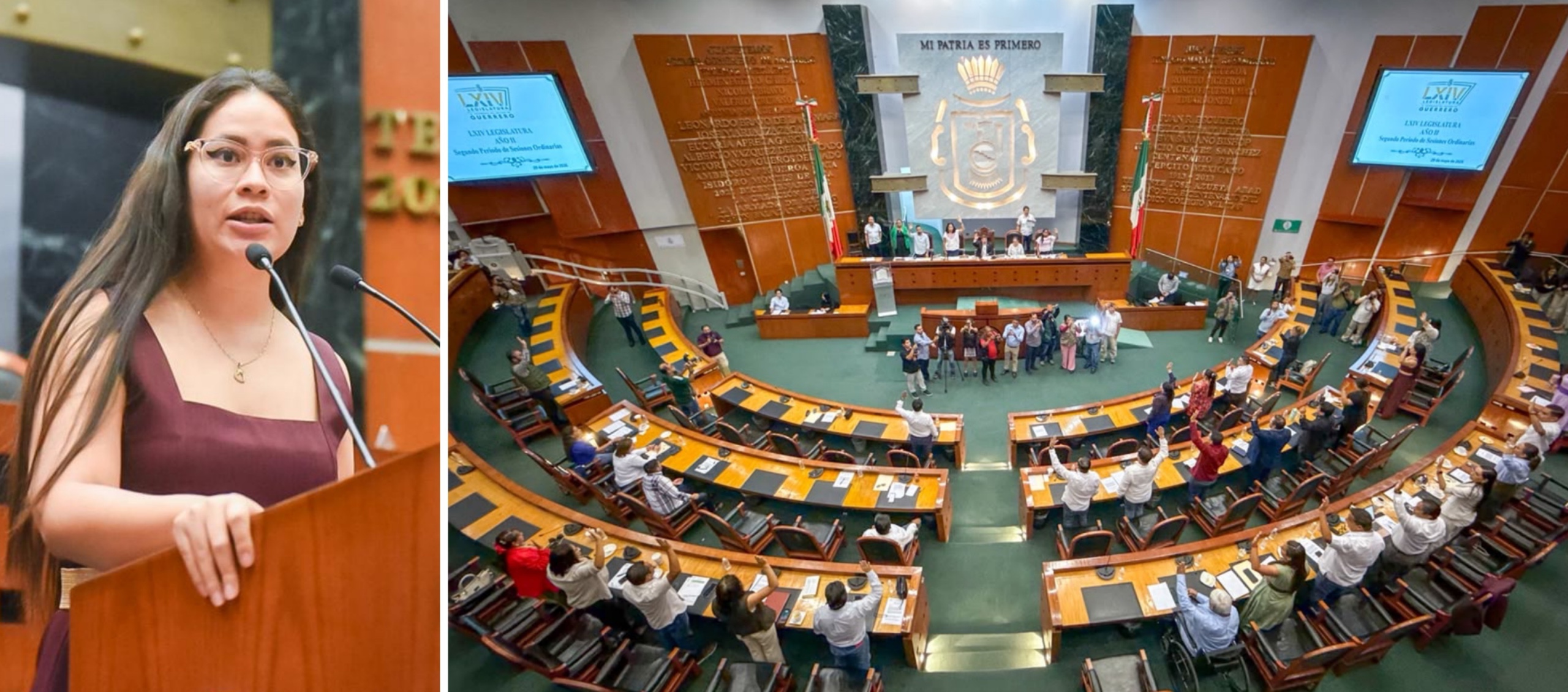 EL CONGRESO DE GUERRERO AVALA REFORMAS FEDERALES SOBRE EL PODER JUDICIAL Y NULIDAD ELECTORAL POR INTERVENCIÓN EXTRANJERA