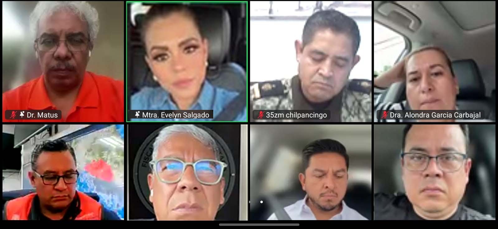 Evelyn Salgado activa protocolos por desarrollo ciclónico e instala en sesión permanente del Consejo de Protección Civil en Guerrero