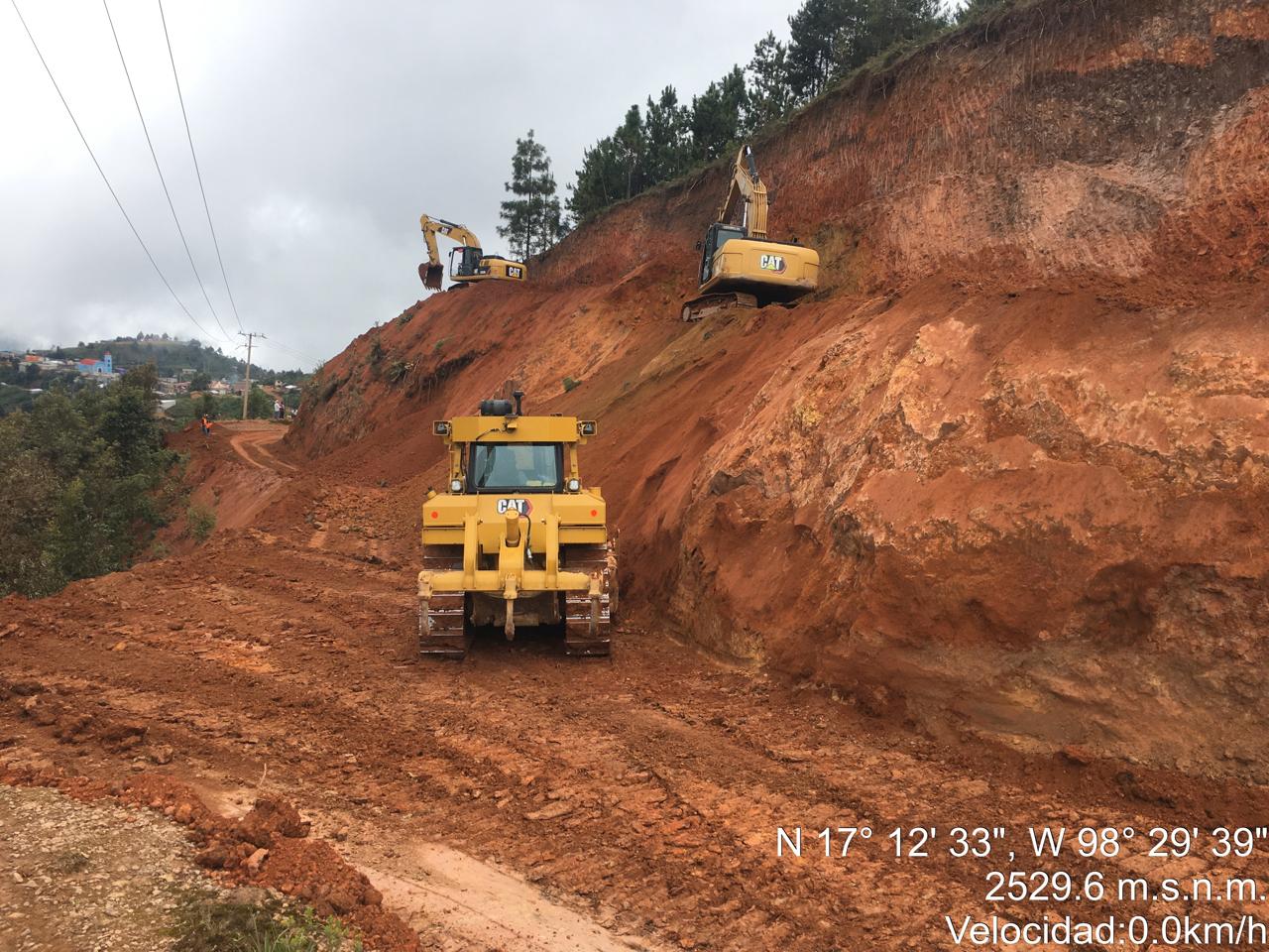Continúa el Gobierno de Guerrero fortaleciendo la infraestructura carretera en la región Montaña