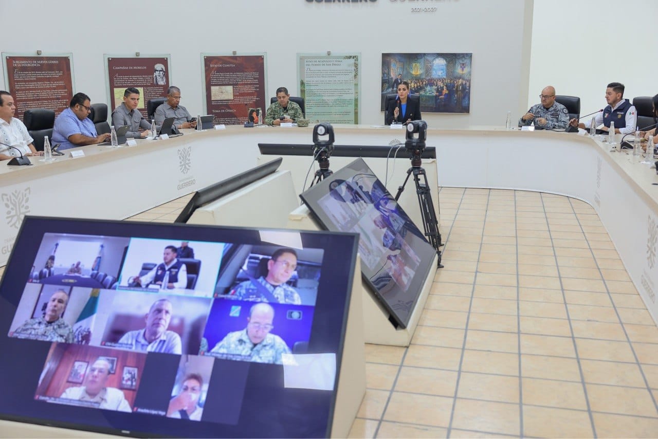 Evelyn Salgado mantiene coordinación permanente para reforzar la seguridad en Guerrero