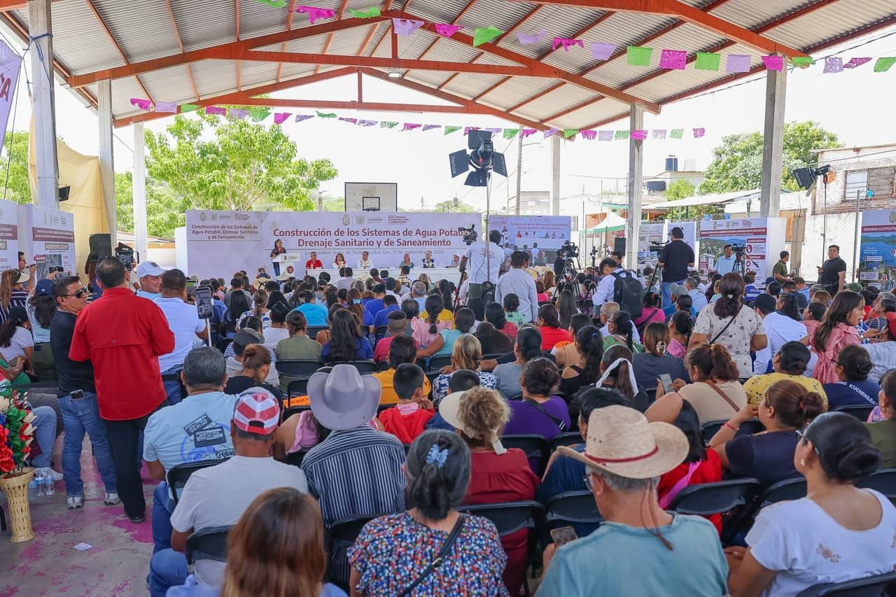Evelyn Salgado amplía cobertura y garantiza acceso a servicios de agua potable y sanitario en Guerrero