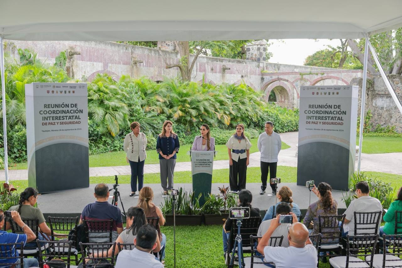Asiste Evelyn Salgado a la 7° Reunión de Coordinación Interestatal de Paz y Seguridad en Morelos