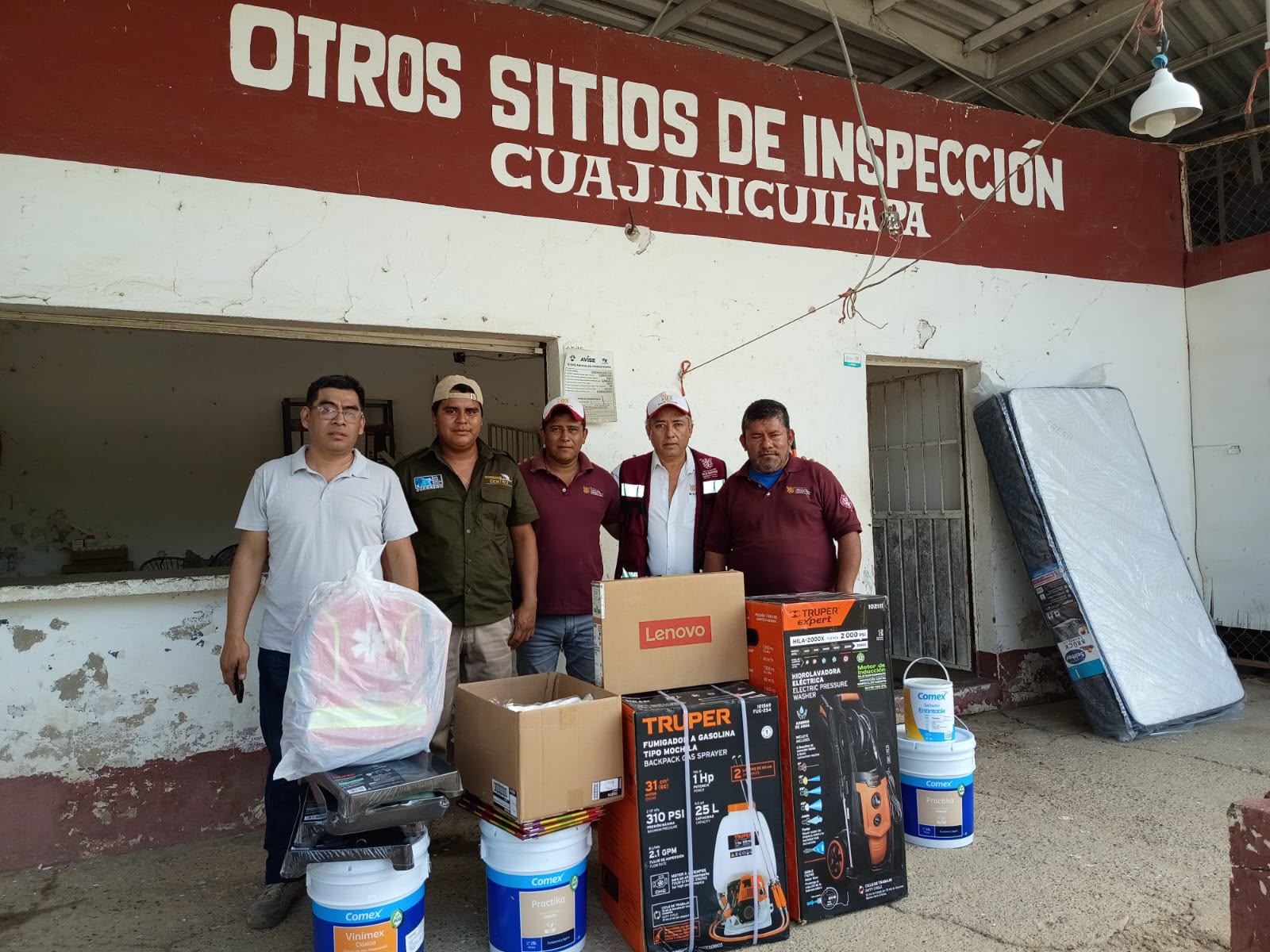 Rehabilitan punto de verificación e inspección de Cuajinicuilapa para fortalecer la sanidad pecuaria