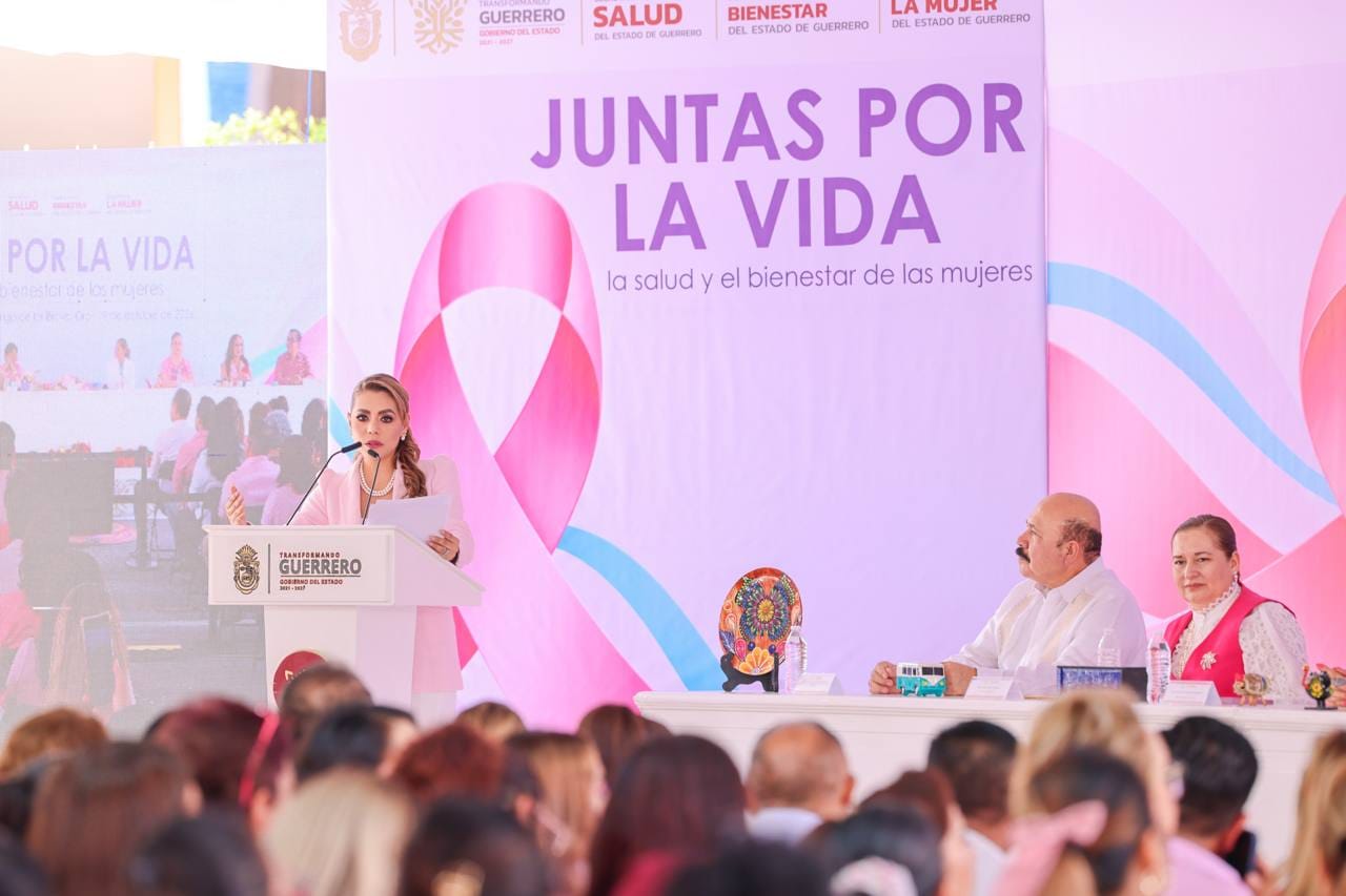 Evelyn Salgado fortalece la prevención y detección oportuna del cáncer de mama y cervicouterino en Guerrero