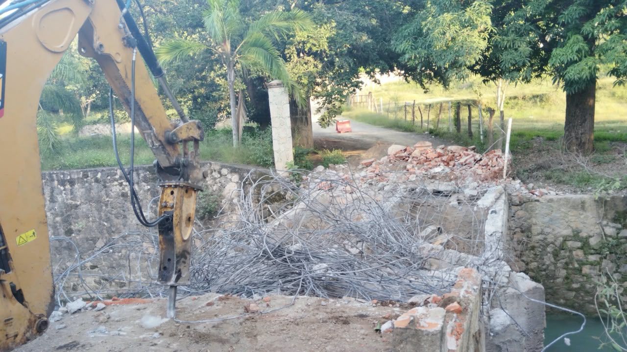 La CICAEG rehabilita puente “Coamazac” en Taxco en beneficio de 3 mil 500 habitantes